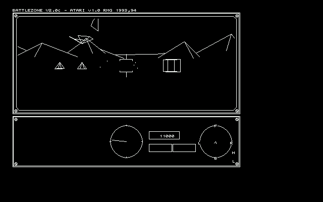 Cbzone atari screenshot